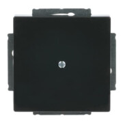 Busch-Jaeger Rosace centrale anthracite aveugle avec bague de support 1742-81-3