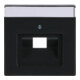 Busch-Jaeger Rosace centrale anthracite pour boîte de connexion UAE 1f 1803-81