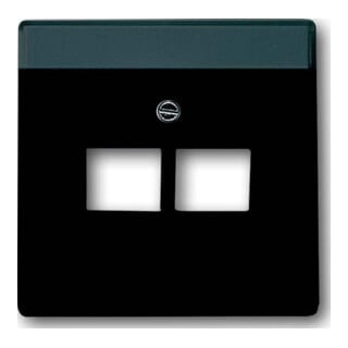 Busch-Jaeger Rosace centrale anthracite pour boîte de connexion UAE 2f 1803-02-81