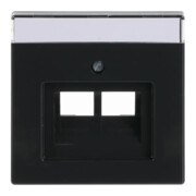 Busch-Jaeger Rosace centrale anthracite pour boîte de connexion UAE 2f 1803-02-81-3