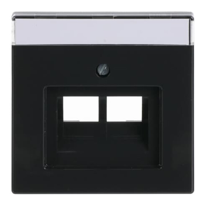 Busch-Jaeger Rosace centrale anthracite pour boîte de connexion UAE 2f 1803-02-81