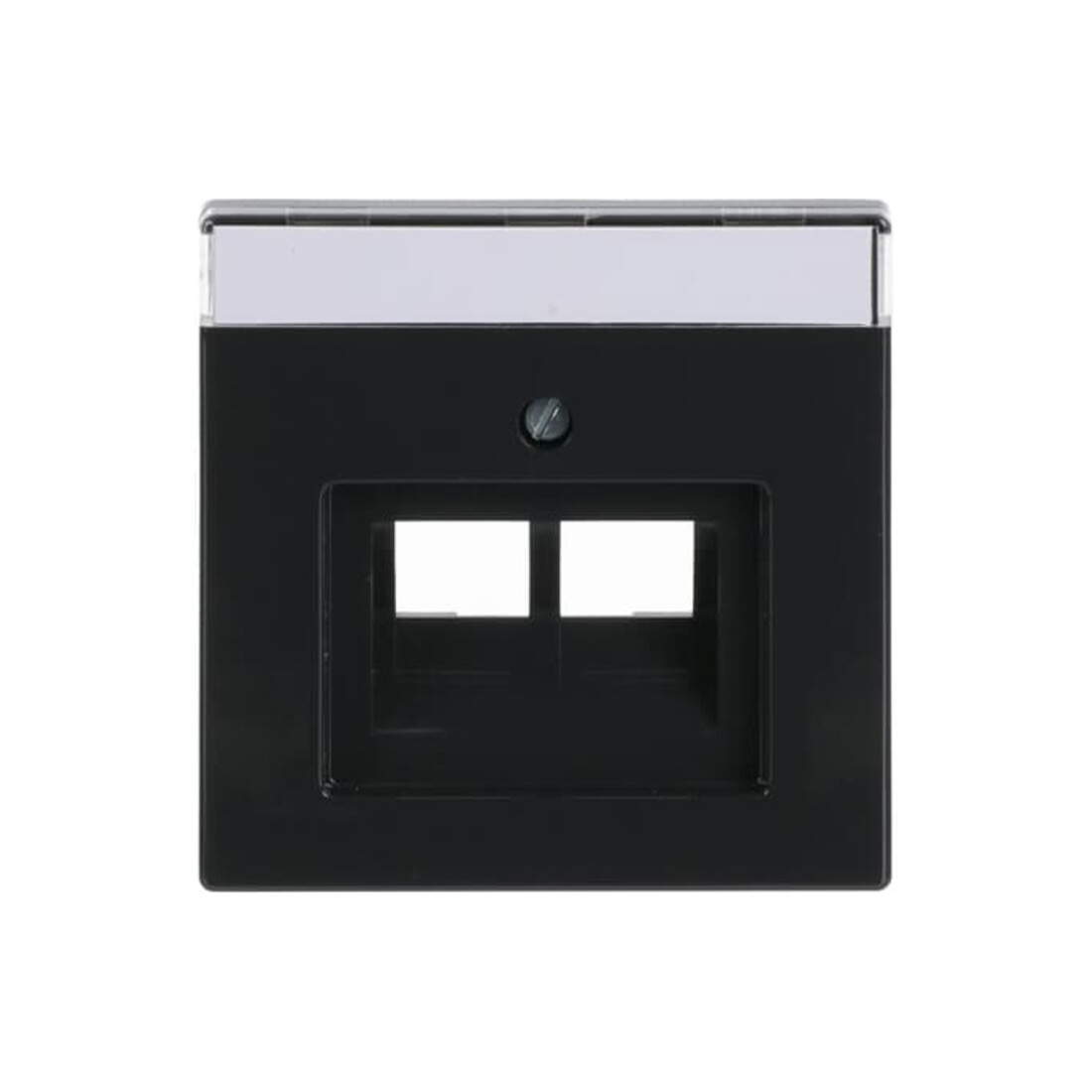 Busch-Jaeger Rosace centrale anthracite pour boîte de connexion UAE 2f 1803-02-81