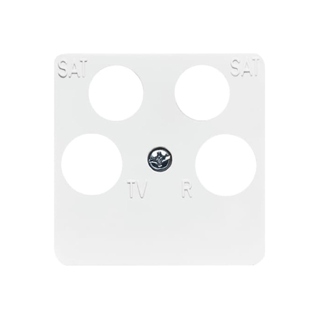 Busch-Jaeger Rosace centrale aws antenne, 4 fois 1743/10-04-214