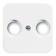 Busch-Jaeger Rosace centrale aws pour prise antenne 2 trous 2531-214-1