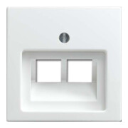 Busch-Jaeger Rosace centrale blanc alpin pour communication de données 1803-02-914-1