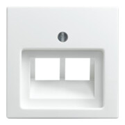 Busch-Jaeger Rosace centrale blanc alpin pour communication de données 1803-02-914-3