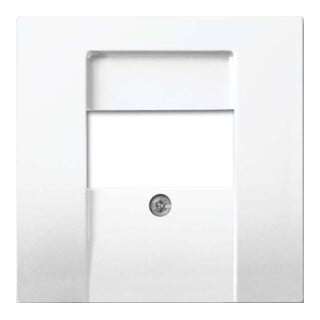 Busch-Jaeger Rosace centrale blanc alpin pour communication de données 2539-914