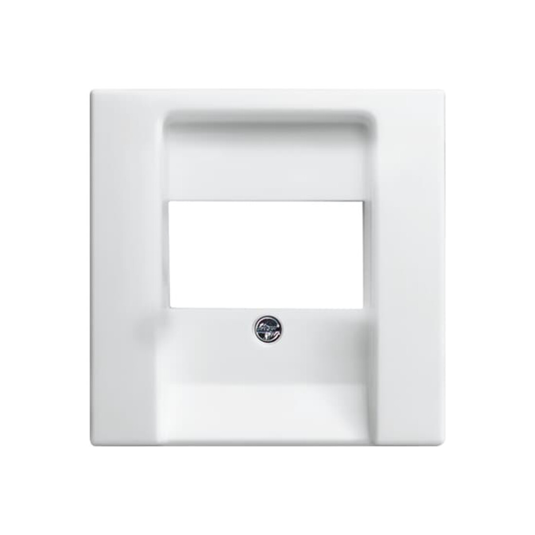 Busch-Jaeger Rosace centrale blanc alpin pour communication de données 2539-914