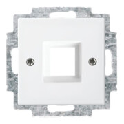 Busch-Jaeger Rosace centrale blanc alpin pour communication de données 2561-914-3