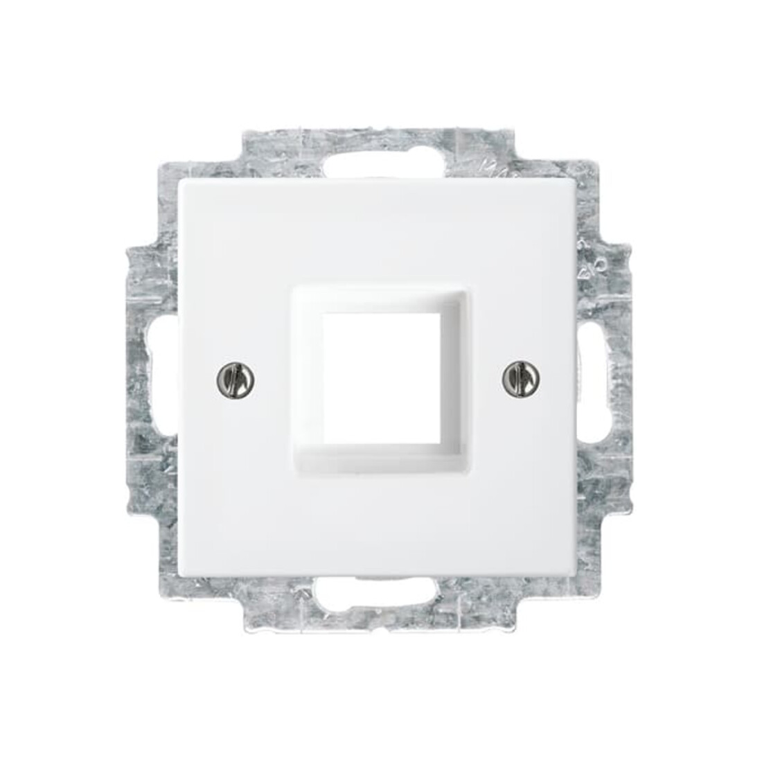 Busch-Jaeger Rosace centrale blanc alpin pour communication de données 2561-914