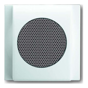 Busch-Jaeger Rosace centrale blanc alpin pour haut-parleur EB 8253-74-1