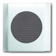 Busch-Jaeger Rosace centrale blanc alpin pour haut-parleur EB 8253-74