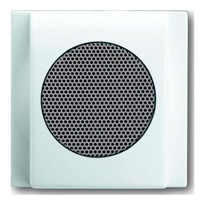 Busch-Jaeger Rosace centrale blanc alpin pour haut-parleur EB 8253-74