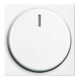 Busch-Jaeger Rosace centrale blanc alpin pour variateur 2115-914