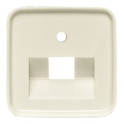 Busch-Jaeger Rosace centrale blanche pour boîte de connexion UAE 1f 1803-212-3