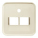 Busch-Jaeger Rosace centrale blanche pour boîte de connexion UAE 2f 1803-02-212