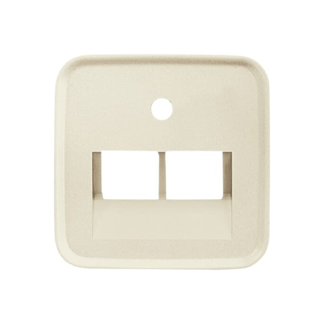 Busch-Jaeger Rosace centrale blanche pour boîte de connexion UAE 2f 1803-02-212