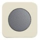 Busch-Jaeger Rosace centrale blanche pour haut-parleur EB 8253-212