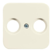 Busch-Jaeger Rosace centrale blanche pour prise antenne 2 trous 2531-212-3