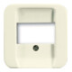 Busch-Jaeger Rosace centrale blanche pour prise téléphone TDO 1762-212-506