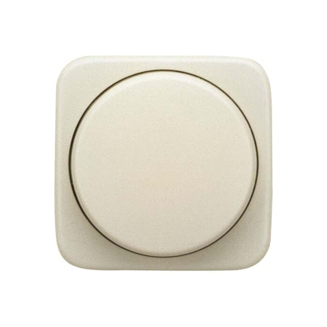 Busch-Jaeger Rosace centrale blanche pour variateur rotatif 2115-212