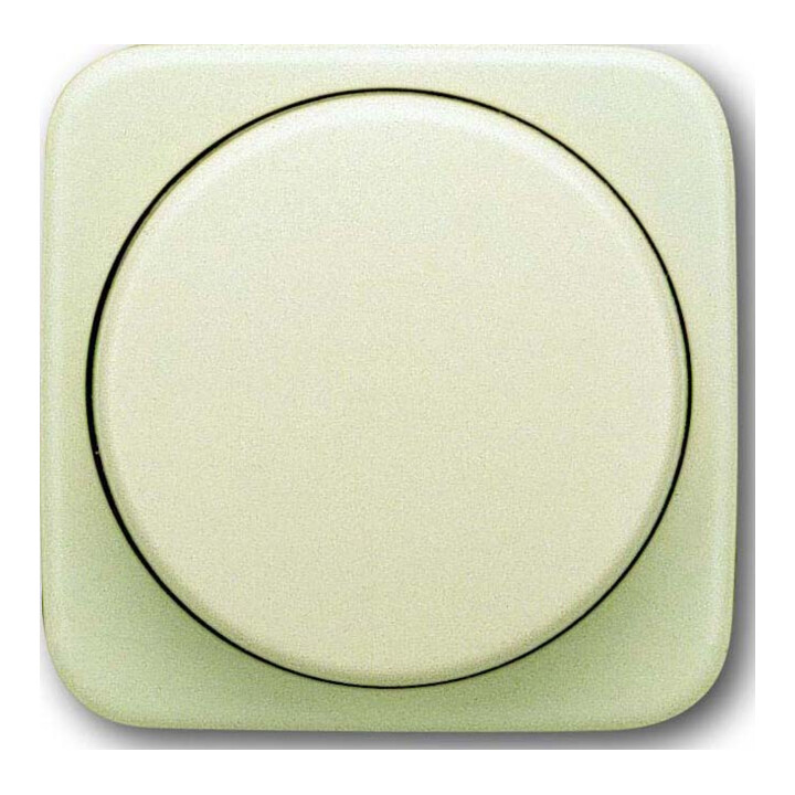 Busch-Jaeger Rosace centrale blanche pour variateur rotatif encastré 2115/11-212-500