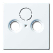 Busch-Jaeger Rosace centrale dav/sws pour prise antenne 2 trous 1743-84-1