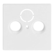 Busch-Jaeger Rosace centrale dav/sws pour prise antenne 2 trous 1743-84-3
