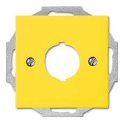 Busch-Jaeger Rosace centrale jaune pour communication de données 2533-914-15-1