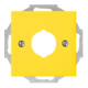 Busch-Jaeger Rosace centrale jaune pour communication de données 2533-914-15