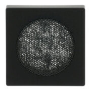 Busch-Jaeger Rosace centrale noire avec microphone pour haut-parleur EB 8253-885-3