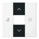 Busch-Jaeger Rosace centrale RTR blanc alpin 6235-914