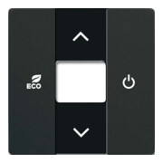 Busch-Jaeger Rosace centrale RTR noir mat 6235-885-1
