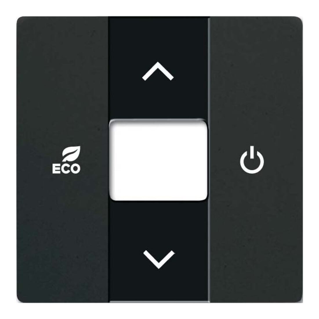 Busch-Jaeger Rosace centrale RTR noir mat 6235-885