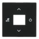 Busch-Jaeger Rosace centrale RTR noir mat 6235-885