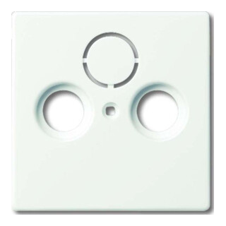 Busch-Jaeger Rosace centrale stws pour prise antenne 2 trous 1743-884