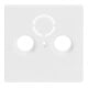 Busch-Jaeger Rosace centrale stws pour prise antenne 2 trous 1743-884