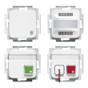 Busch-Jaeger Ruf-Set für Behinderten-WC alpinweiß 1510 UC-214-101-3