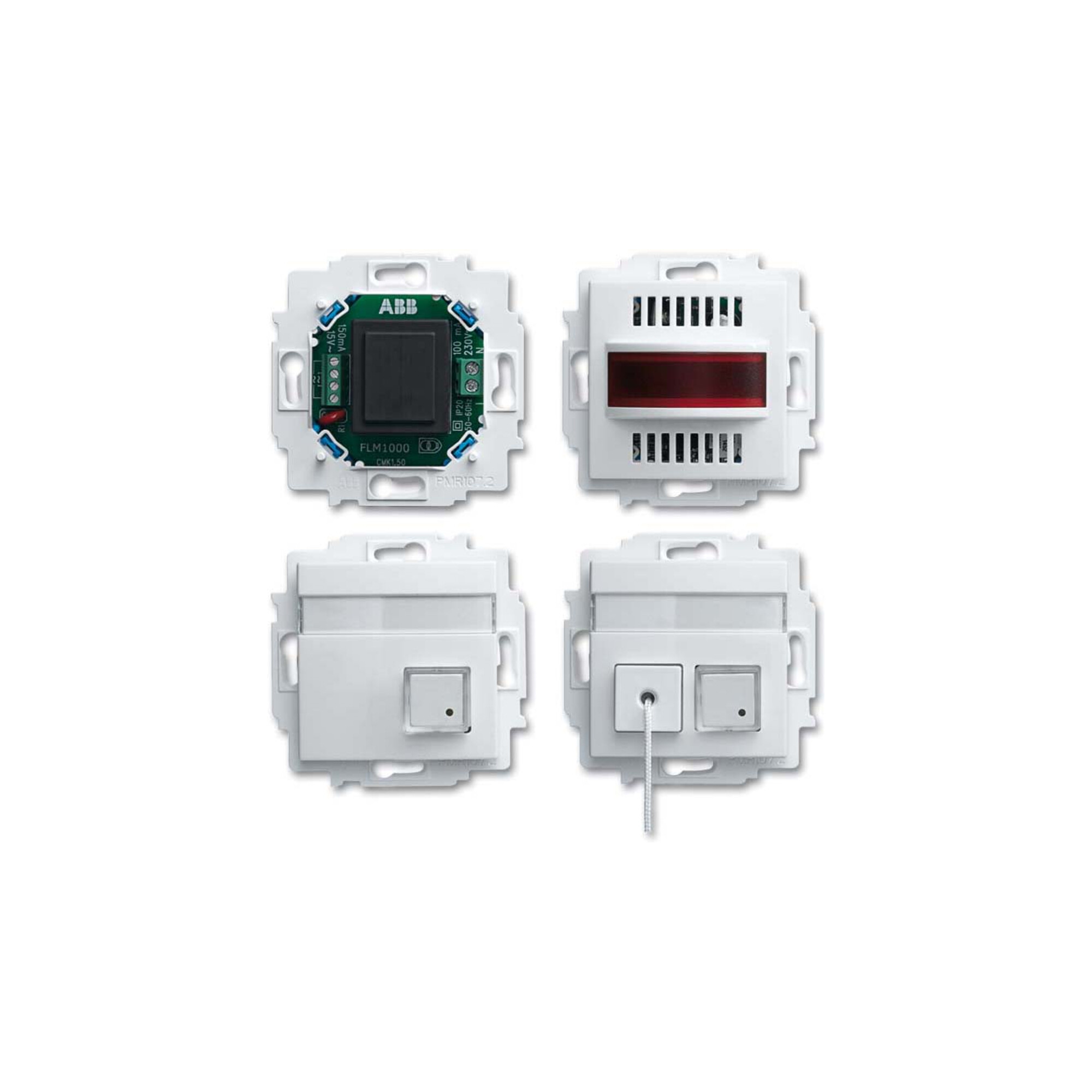 Busch-Jaeger Ruf-Set für Behinderten-WC alpinweiß 1510 UC-914-101