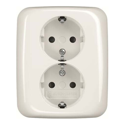 Busch-Jaeger SCHUKO-Doppelsteckdose 202 EUJB-214