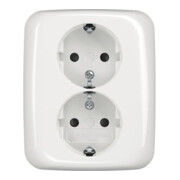 Busch-Jaeger SCHUKO-Doppelsteckdose 202 EUJB-214-3
