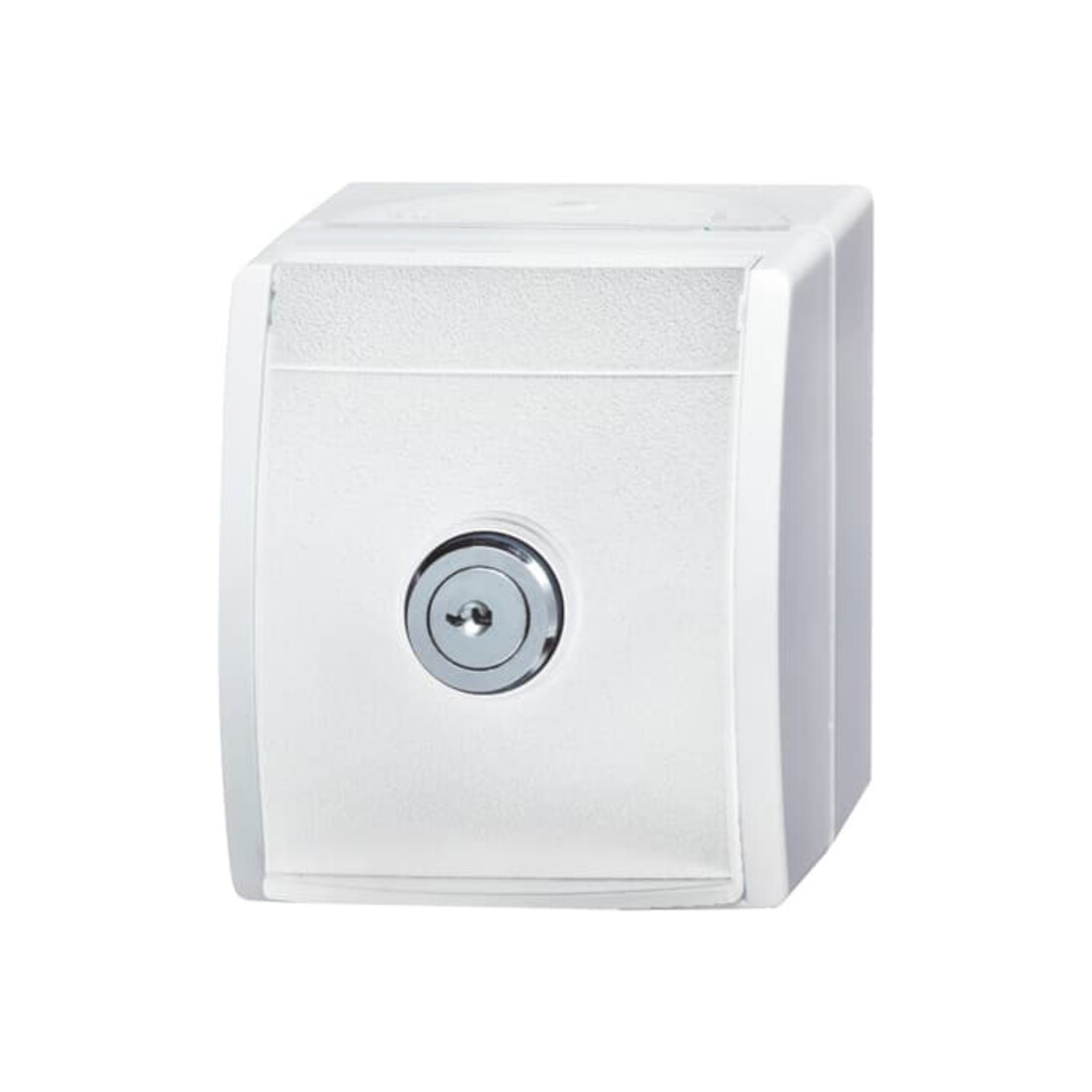 Busch-Jaeger SCHUKO-Steckdose al/ws mit Schloss 20 EWSL-54