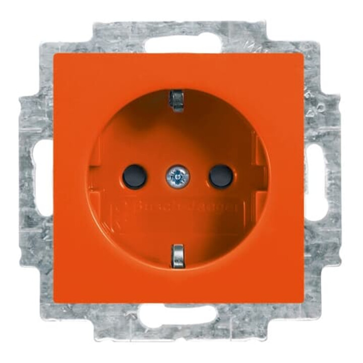 Busch-Jaeger SCHUKO Steckdosen-Einsatz orange 20 EUCB-14-914