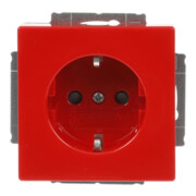 Busch-Jaeger SCHUKO Steckdosen-Einsatz rot RAL3020 20 EUCKS-12-82-101-3