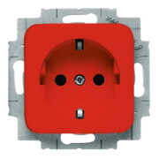 Busch-Jaeger SCHUKO Steckdosen-Einsatz rot RAL3020 20 EUCKS-217-101-3