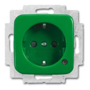 Busch-Jaeger Schuko-Steckdoseneinsatz grün RAL 6032 20 EUCBL-13-212-101-3