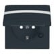 Busch-Jaeger Schuko-Steckdoseneinsatz IP44 anthrazit 20 EUGKBN-35-101
