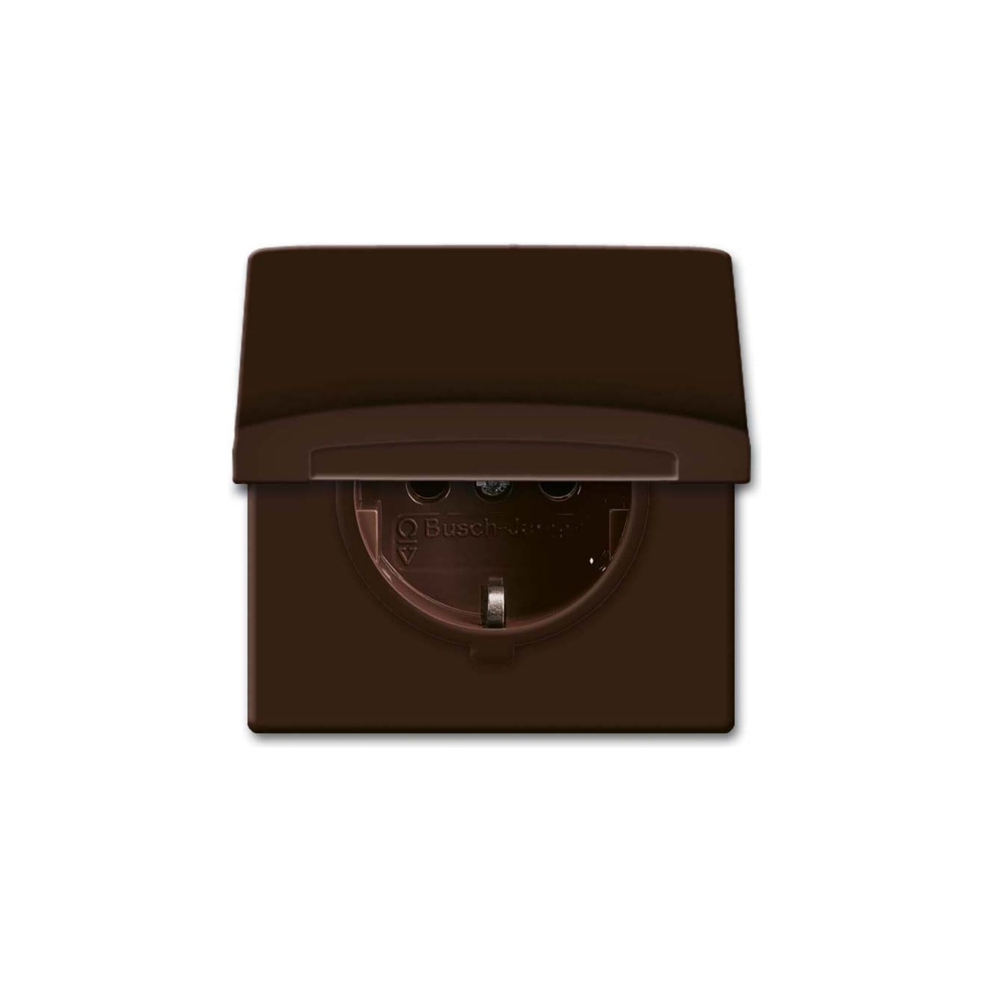 Busch-Jaeger Schuko-Steckdoseneinsatz IP44 braun 20 EUGK-31-101