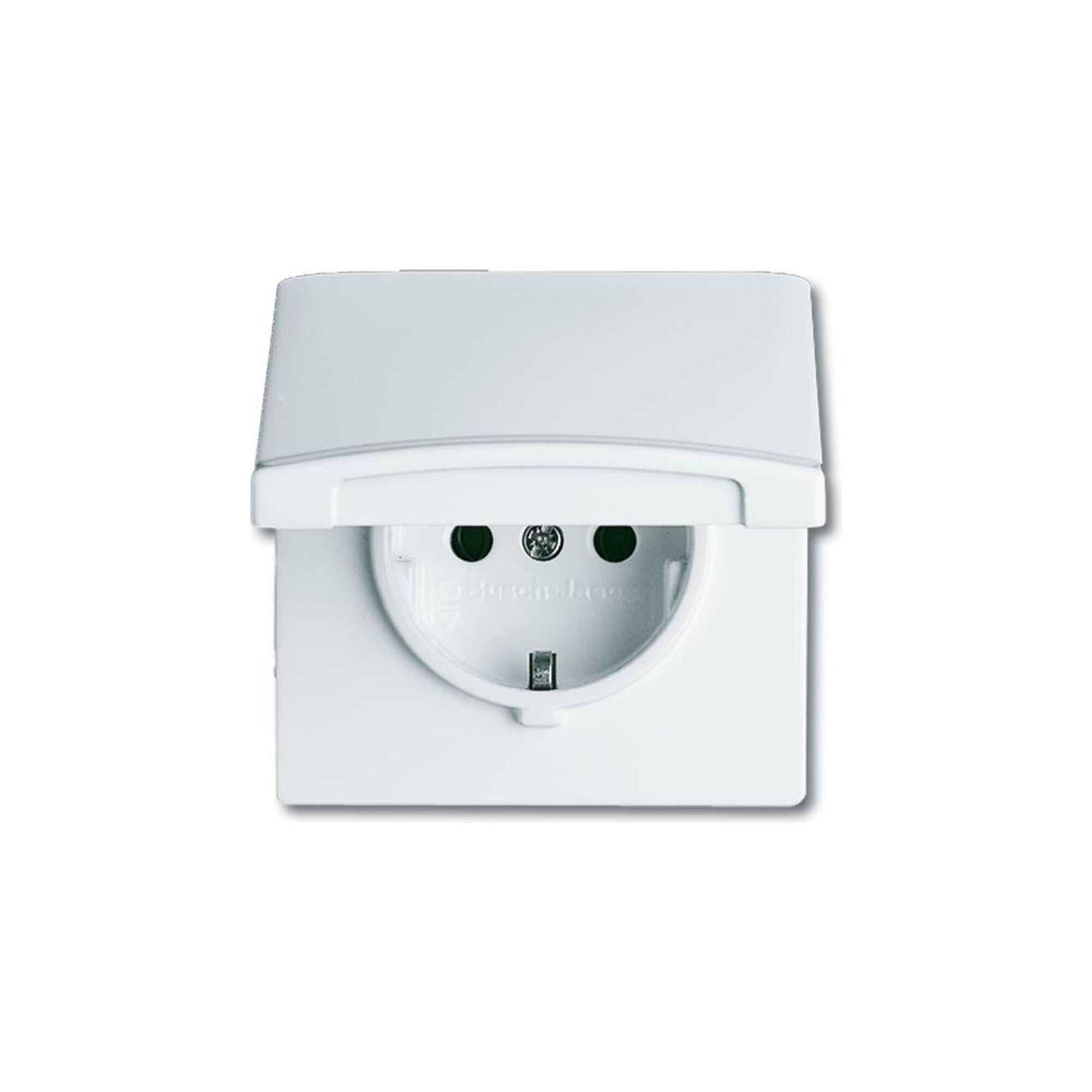 Busch-Jaeger Schuko-Steckdoseneinsatz IP44 weiß 20 EUGK-32-101