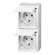 Busch-Jaeger SCHUKO-Zweifachsteckdose 20-02 EW-54